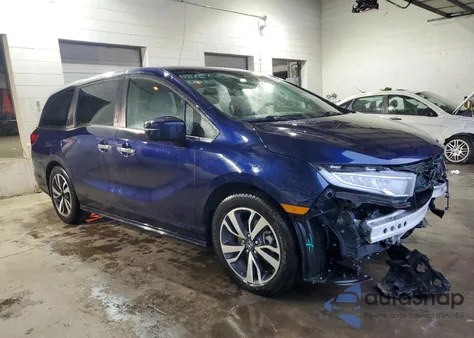 2024 Honda Odyssey Touring from USA, damaged, VIN 5FNRL6H87RB004315